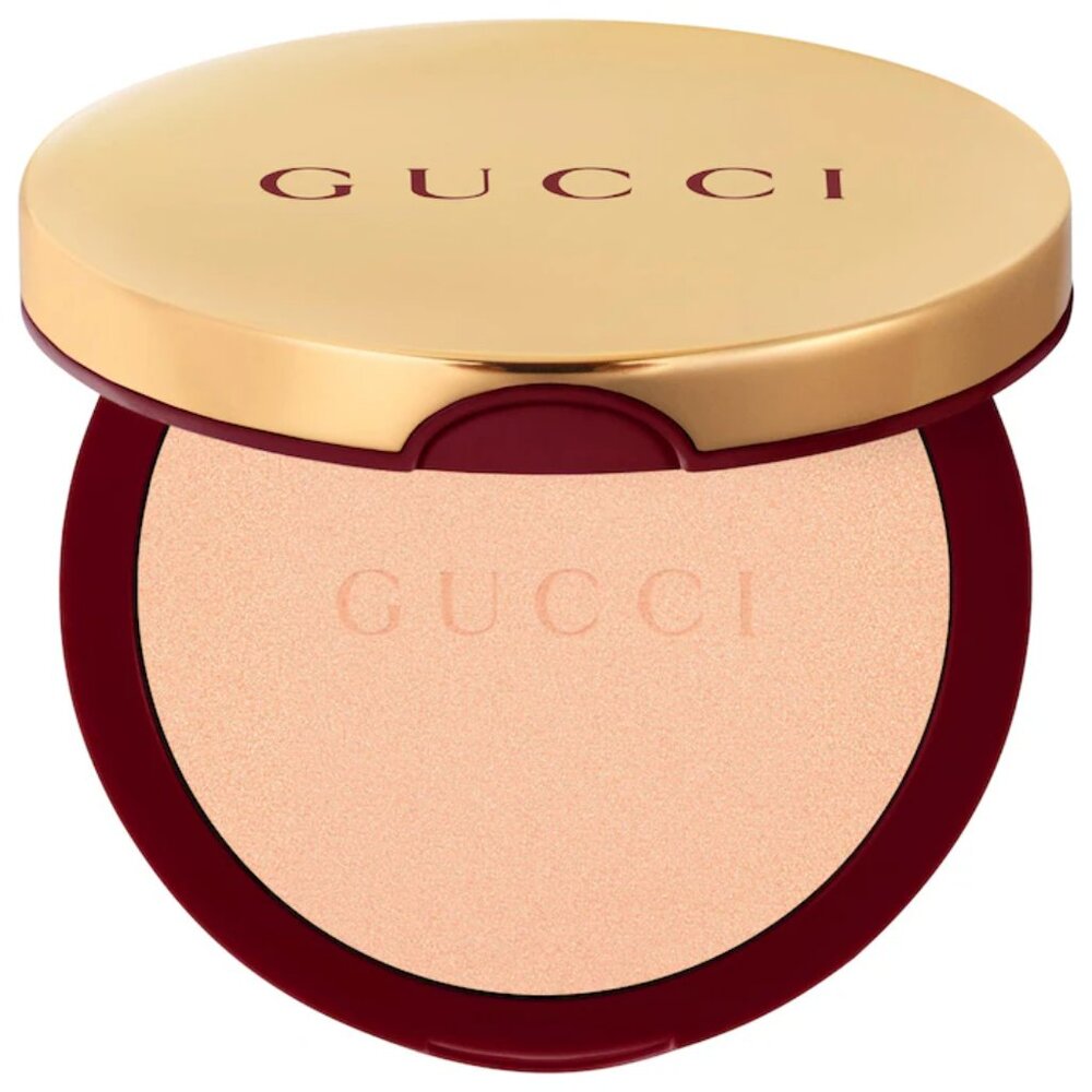NIB ✅ Gucci #03 WARM GOLD Glow Multi-Use Illuminating Gel-Powder Highlighter
